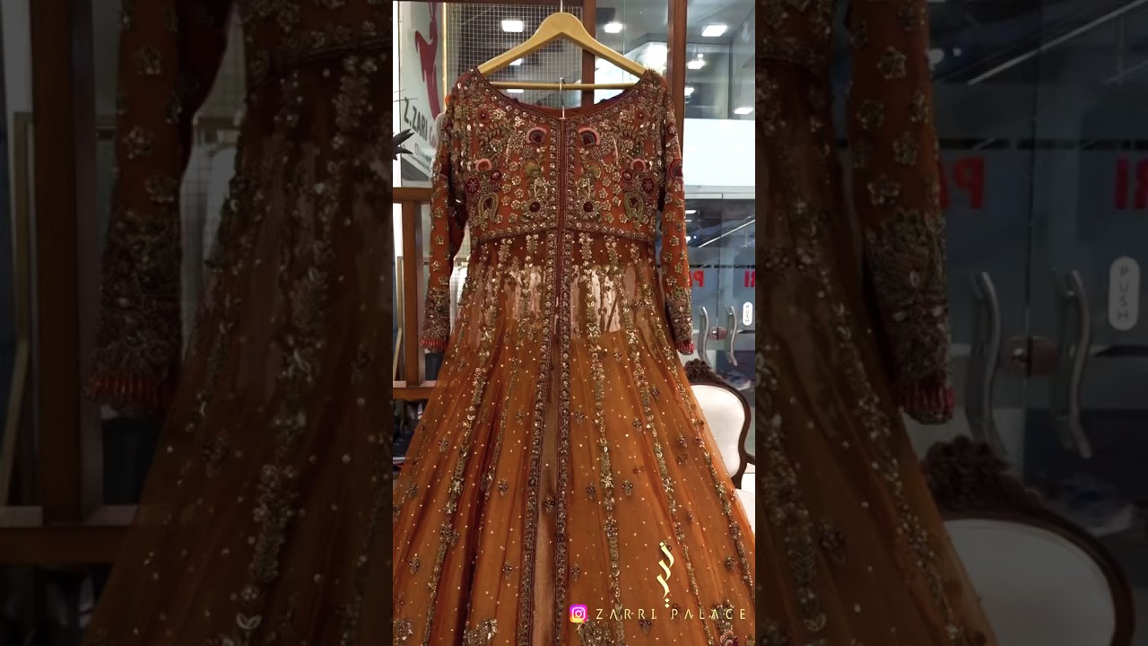 Golden Gown & party wear dress, at zarripalace 