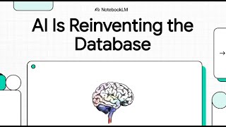 AI is Reinventing the Database