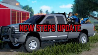 New pick up truck steps upd