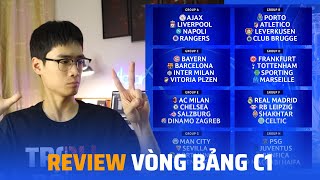 Review bá đạo - Vòng bảng Champions League