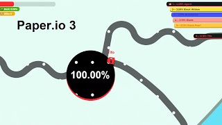 Paper.io 3 Map Control 100.00%