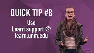 Online Learning: Quick Tip #8