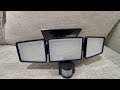 Philips Solar Security Light Outdoor 302 LED 1200lm，Solar-Powered