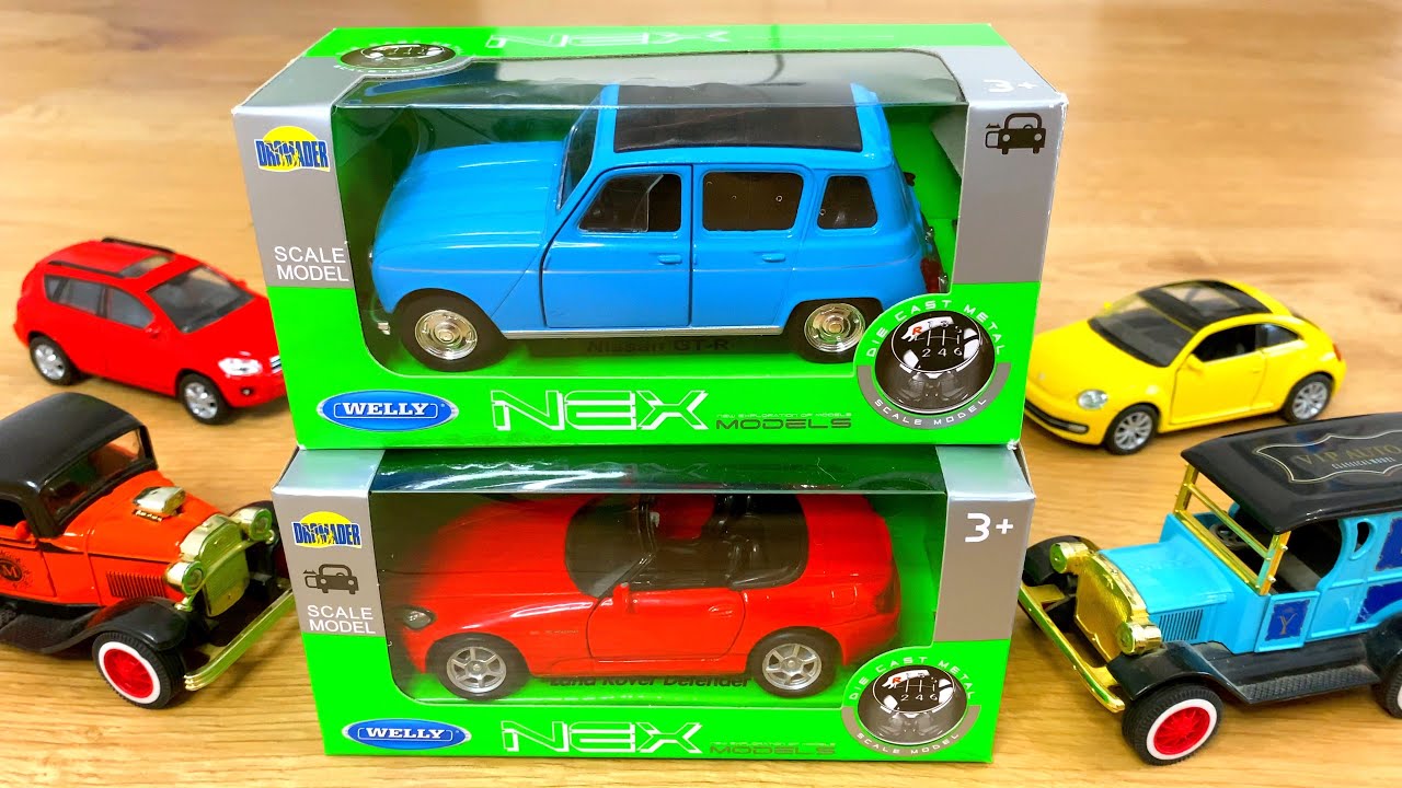 Unboxing new Welly Nex diecast model cars collection 1/34. Model