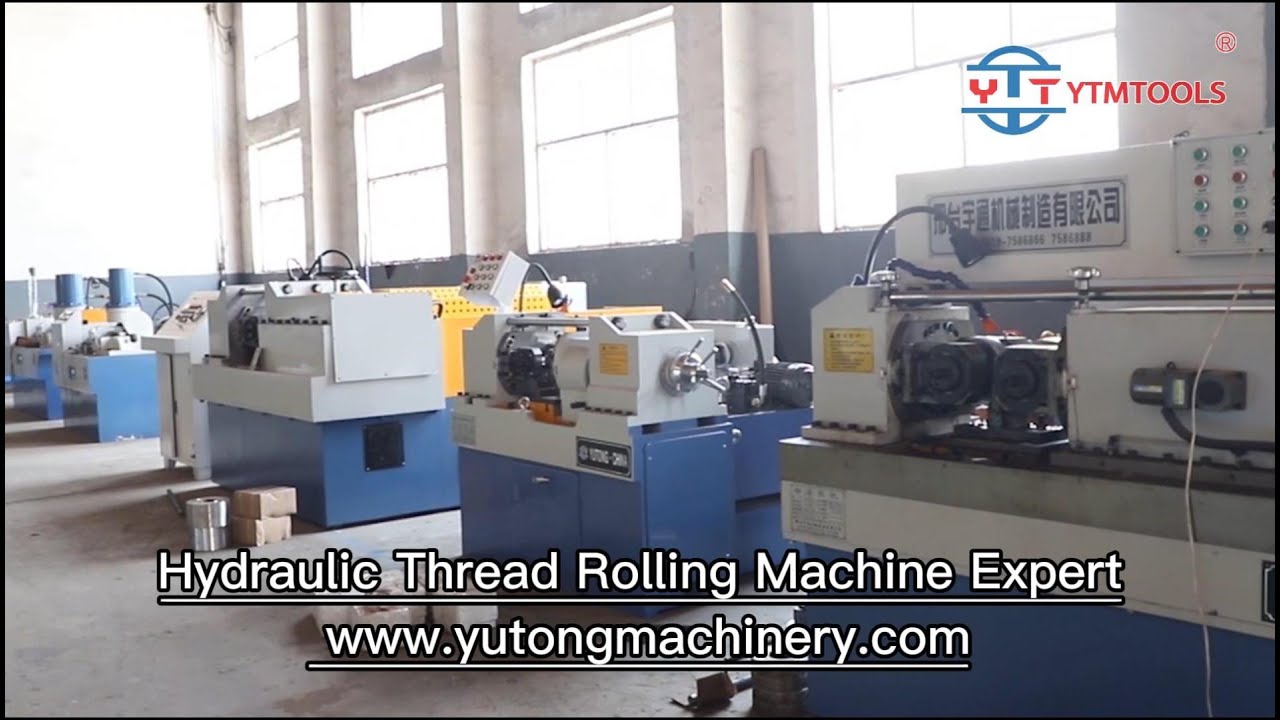 YTMTOOLS thread rolling machine expert, all types you need! - YouTube