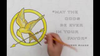 The World of the Hunger Games: The Official Coloring Book screenshot 2