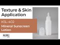 KSL-402 - Mineral Sunscreen Lotion