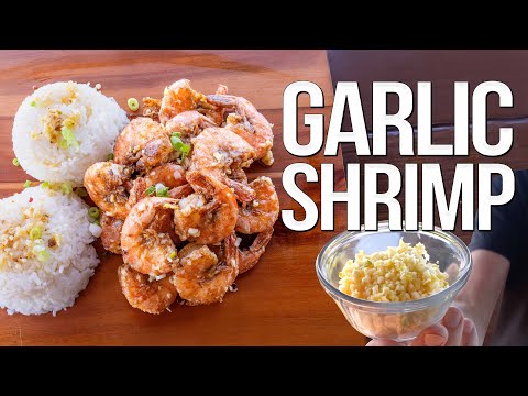 MAKING GARLIC SHRIMP BETTER THAN THE FOOD TRUCK IN HAWAII SAM THE COOKING GUY