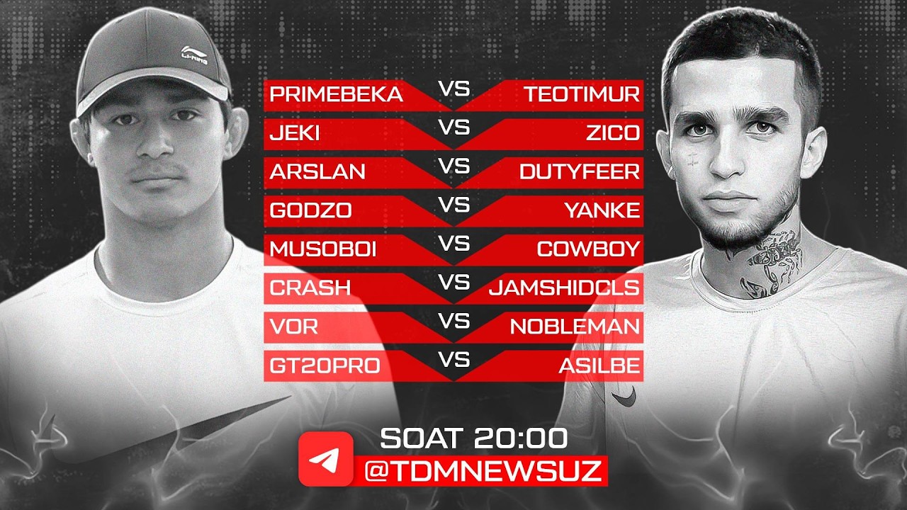 TDMNEWS SHOWMATCH. TEOTIMUR, COWBOY, ZICO, NOBLEMAN, MUSOBOI