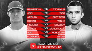 TDMNEWS SHOWMATCH. TEOTIMUR, COWBOY, ZICO, NOBLEMAN, MUSOBOI