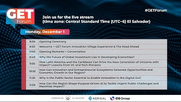 DAY 2. GET Forum 2025: An IDB Group Innovation for Impact Platform