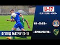 ОГЛЯД МАТЧУ • ФК "ЛЬВІВ" U-17 - СДЮСШОР "ПРИКАРПАТТЯ" U-17 • 5 ТУР • 02.10.2021 р.