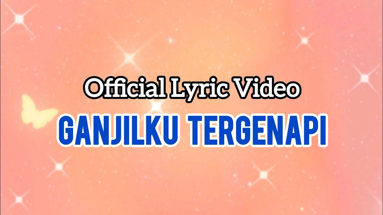 Ganjilku Tergenapi - PDP (Official Lyric Video)