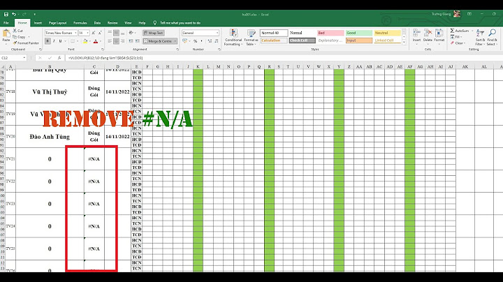 Bỏ lỗi vlookup n a kí tự trống