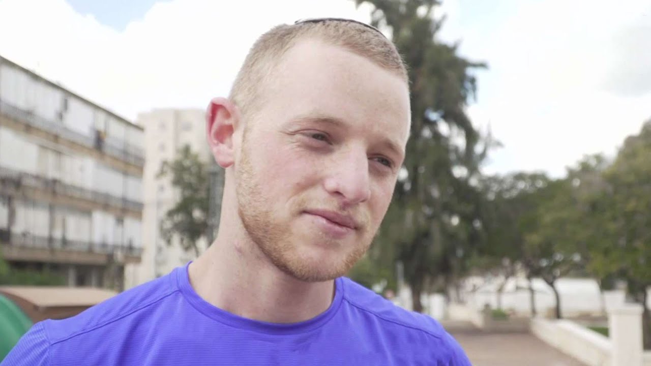 "העצב על רנה עזר לי לסיים את הריצה": לאחר שנפצע קשה בפיגוע - דביר שנרב השלים מרתון ראשון