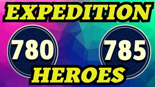 ARCHERO: EXPEDITION HERO FREE SHARDS FLOOR 780 - 785