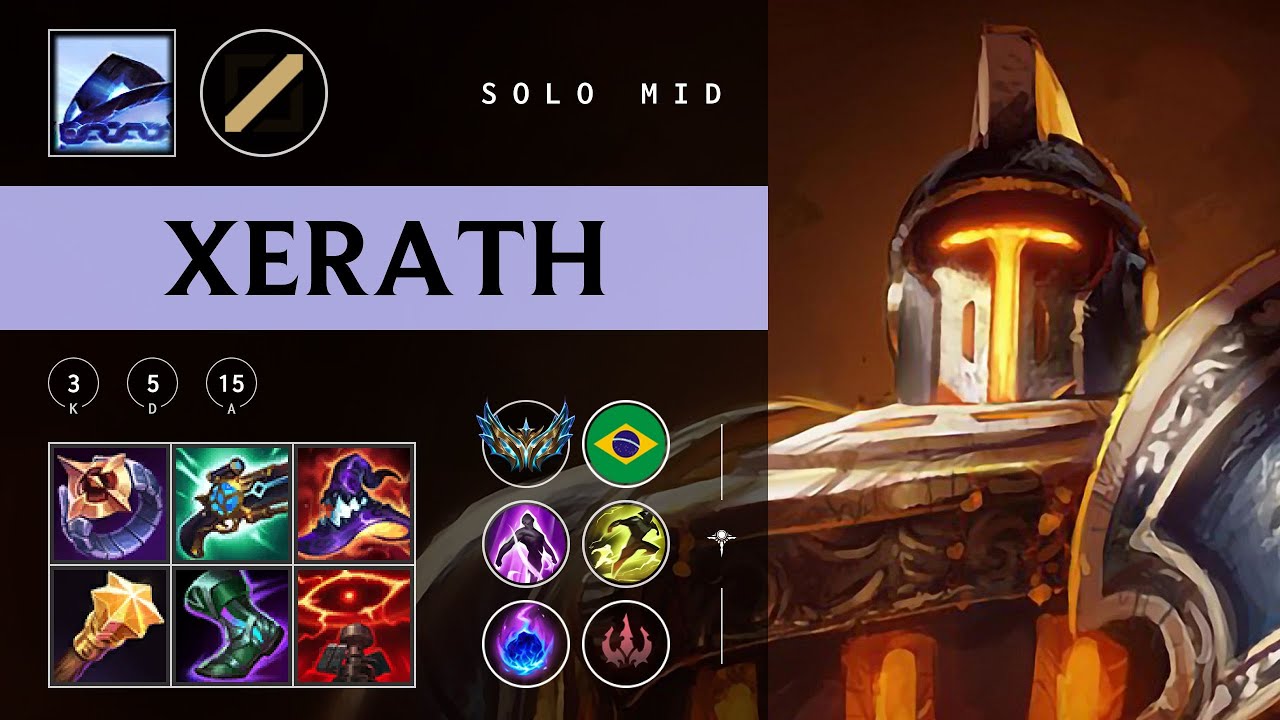 Xerath Mid vs Syndra - BR Challenger Patch 25.24