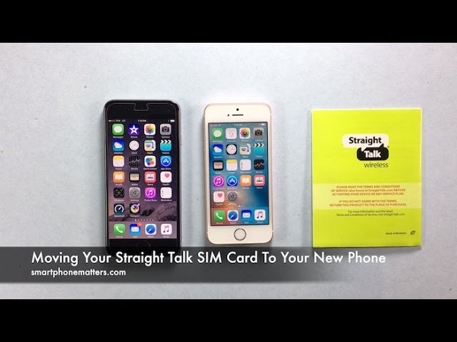 how to transfer straight talk service to new iphone