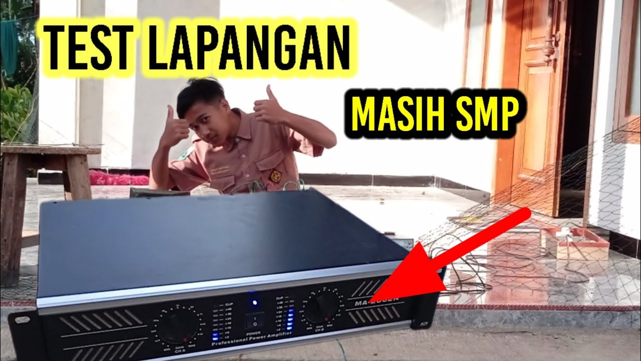 TEST POWER 1 MEGAVOX MA 2002N || CHEAP POWER HOME POWER