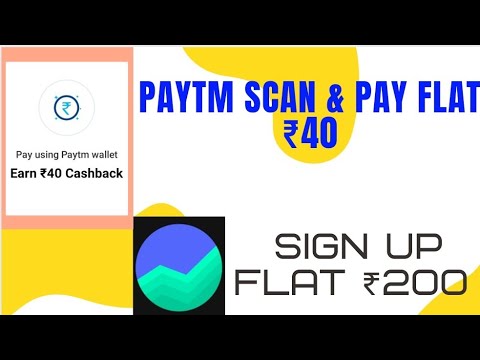 SIGN UP FLAT ₹200 & PAYTM SCAN & PAY  ₹40 || M2TRICKS