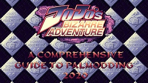 The Comprehensive Guide of Palmodding and Rom-Splitting JoJo HFTF for Fightcade 2