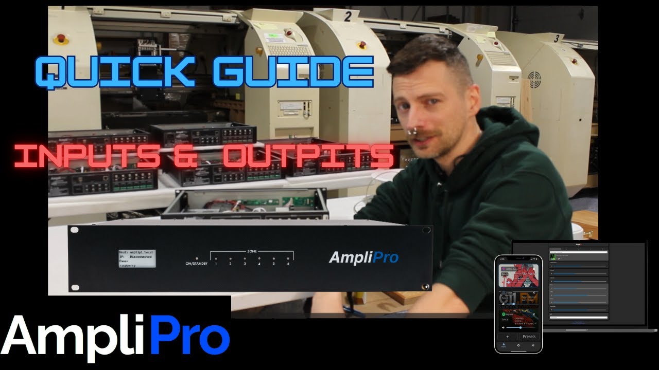 Amplipro - Inputs and Outputs - YouTube
