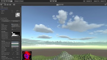 Unity3D volumetric clouds shader & custom editor