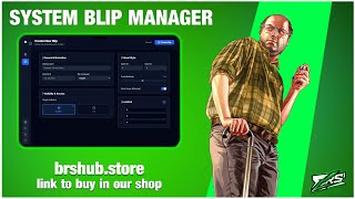 BRSHub Blip Manager – Full Real-Time Blip Control Profile