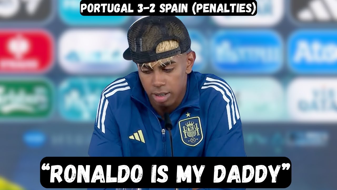 Lamine Yamal ADMITS Ronaldo is his DADDY - Post Match Interview - Portugal vs Spain - Nations League