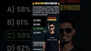 population based math solve with digital sum