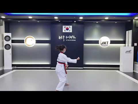2021백석대학교총장배 국제태권도대회 [MTM정무태권도 초등부 품새개인전 5장 한서임]
