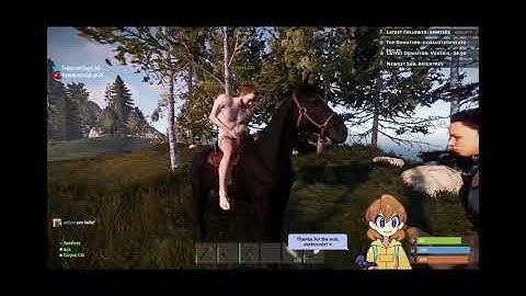Corpse finds a savage horse in new The Divine Rust Server ft Jacksepticeye & Ash