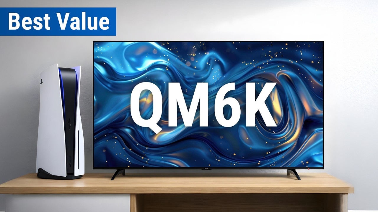 The Best Budget TV for PS5 | TCL QM6K Review 😎 - YouTube