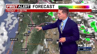 Thursday evening weather forecast (7/31)