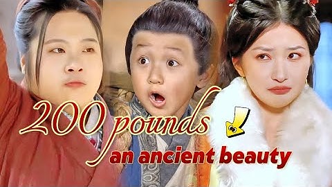 2️⃣😂Wow ! 200-pound mother loses weight and becomes an ancient beauty.💫#drama #love