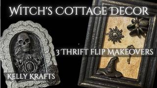 3 Witchy DIYs 🖤 Magical Decor & Thrift Flips You'll Love