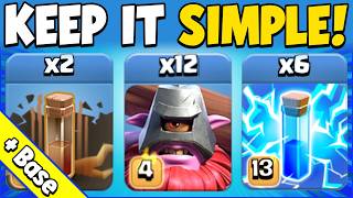 STOP Using Hard Armies! This EASY TH18 Thrower Attack Dominates Legend League!
