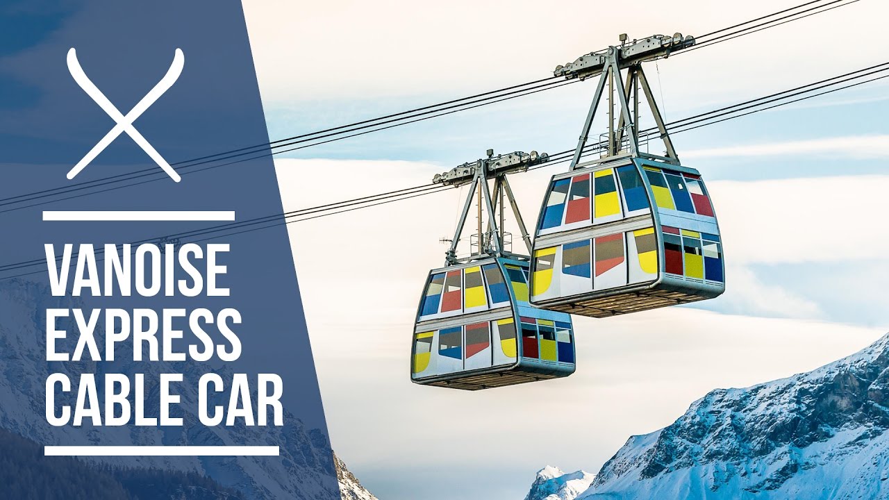 Vanoise Express - Double Decker Cable Car in La Plagne/ Montchavin Station  Editorial Stock Photo - Image of construction, mountains: 140143108