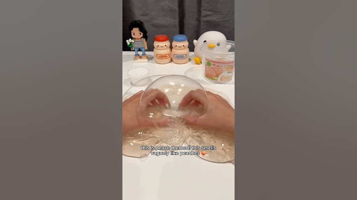 slime asmr! water slime from china 🍑 #slime #slimechannel #slimeasmr #slimeseries #slimevideos