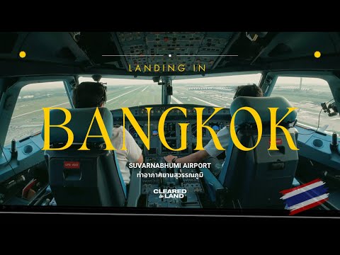 BANGKOK | AIRBUS A321 LANDING 4K