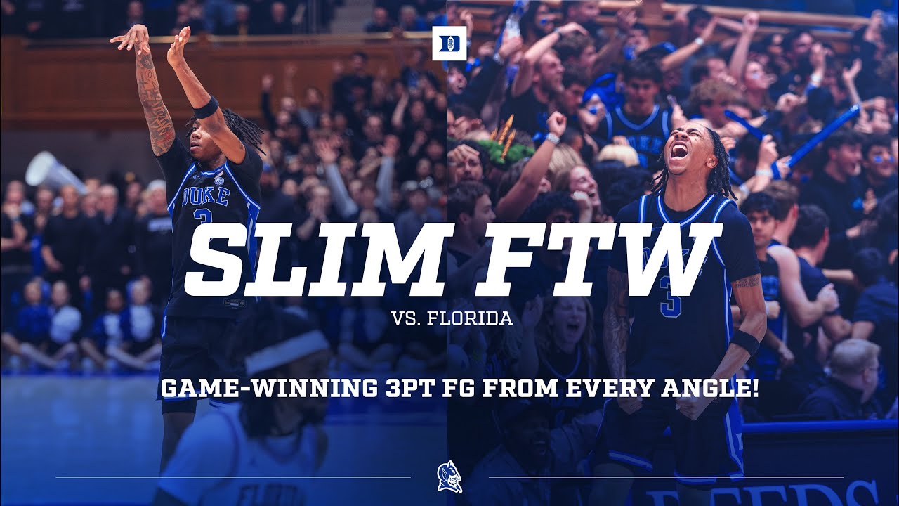 SLIM FTW - EVERY ANGLE! | Isaiah Evans' Big Shot vs. Florida