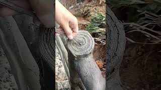 Cement Fence Makeover | Decorative Surface Texture