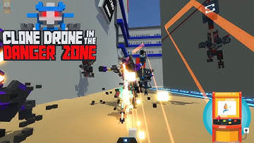 Clone Drone In The Danger Zone - Random Upgrade Challenge FAIL - Lets Play
