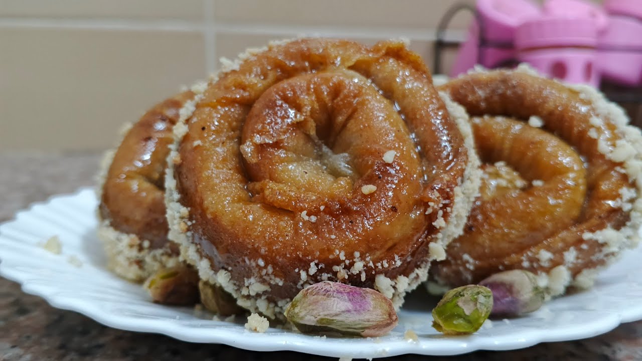 محنشة أروع معسلة رمضانية محمرة ومقرمشة السر كامل في هذا الفيديو 