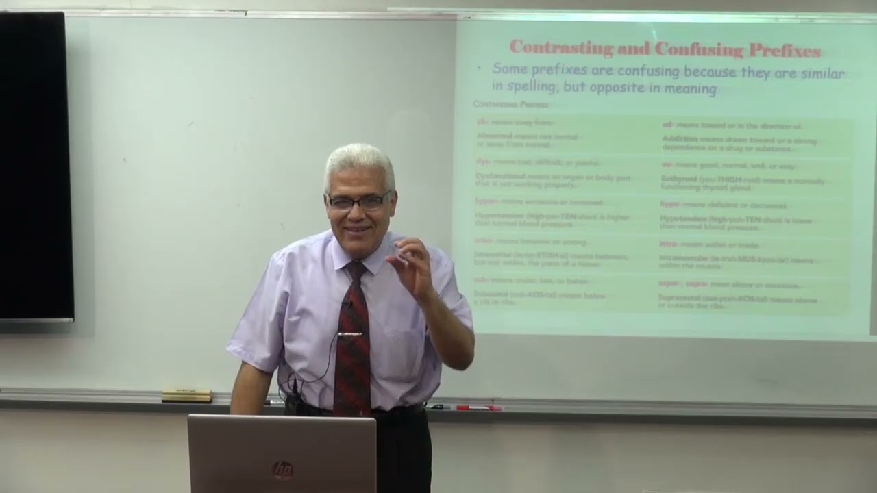 أساسيات المصطلحات الطبية -2