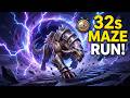WoW Shredclaw: Get the Midnight Maze Mount in 32 Seconds! #worldofwarcraft #wow #midnight