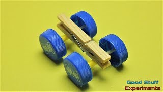 DIY - How to Make a Car Using Clothespin