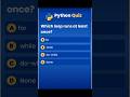 Python interview questions #trending #trendingshorts #viral #shorts