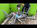 Wow! amazing ideas - How to Make Spider Flower pots from Cement and Wheelbarrow