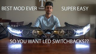 HOW TO RETROFIT YOUR HEADLIGHS (LED STRIP SWITCHBACK)